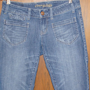 AMERICAN EAGLE Women's Denim Cropped Jeans
